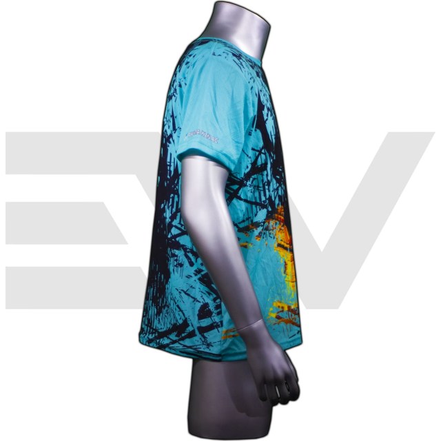 City Capital Blue Open Sleeve Shirt3-min